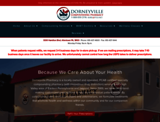 dorneyvillepharmacy.com screenshot