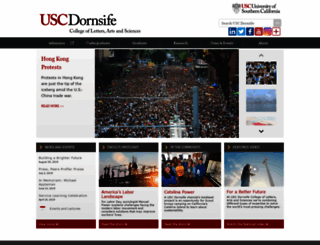 dornsifelive.usc.edu screenshot