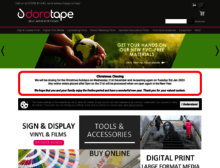 dorotape.co.uk screenshot