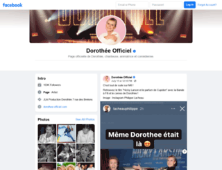 dorothee-officiel.com screenshot