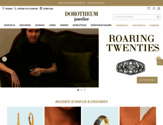 dorotheum-juwelier.com screenshot