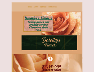 dorothysflowersonline.com screenshot
