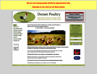 dorsetpoultry.co.uk screenshot