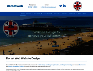 dorsetweb.co.uk screenshot