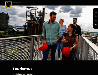 dortmund-tourismus.de screenshot