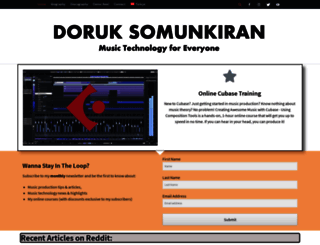 doruksomunkiran.com screenshot