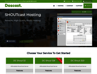 doscast.com screenshot