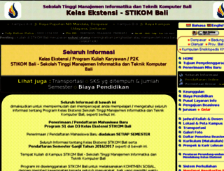dosen-stikom-bali.kurikulum.org screenshot