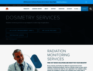 dosimetry.com screenshot