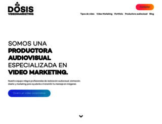 dosisvideomarketing.com screenshot