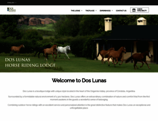 doslunas.com.ar screenshot