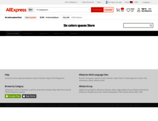 dosnirya.es.aliexpress.com screenshot