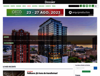 dossierdearquitectura.com screenshot