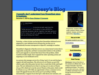 dossy.org screenshot