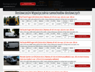 dostawcze24.pl screenshot