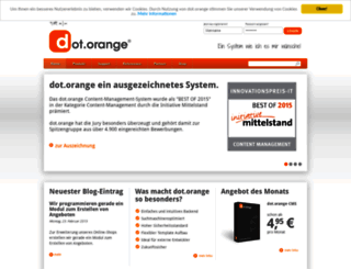 dot-orange.de screenshot