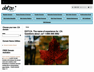 dot.ca screenshot
