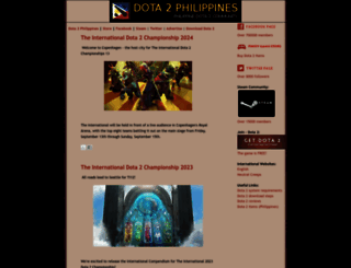 dota2philippines.com screenshot