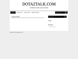 dota2talk.com screenshot