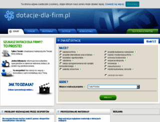 dotacje-dla-firm.pl screenshot