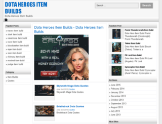 dotaheroesbuilds.com screenshot