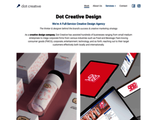 dotcreativedesign.com screenshot