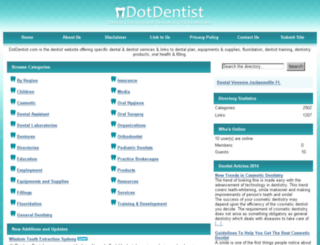 dotdentist.com screenshot