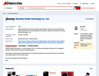 dotely.en.made-in-china.com screenshot
