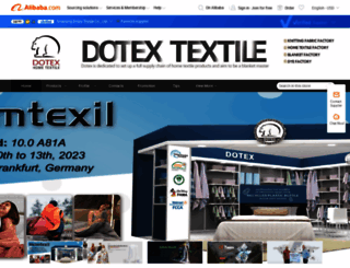 dotex.en.alibaba.com screenshot
