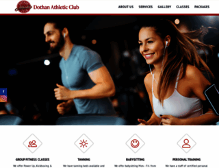 dothanathleticclub.com screenshot