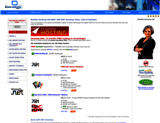 dotnet-webhosting.com screenshot