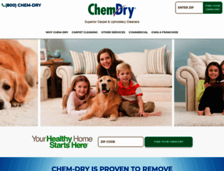 dotnet.chemdry.com screenshot