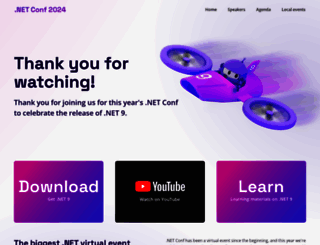 dotnetconf.net screenshot