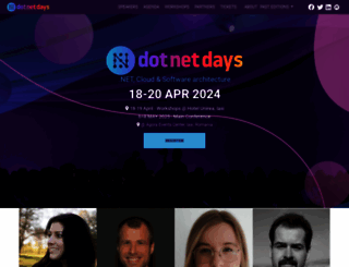 dotnetdays.ro screenshot