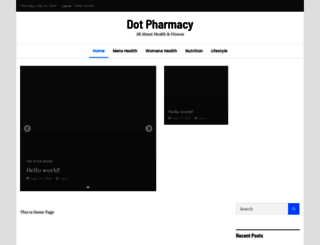 dotpharmacy.net screenshot