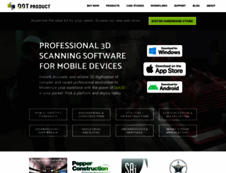 dotproduct3d.com screenshot