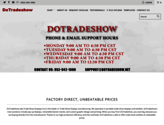dotradeshow.com screenshot