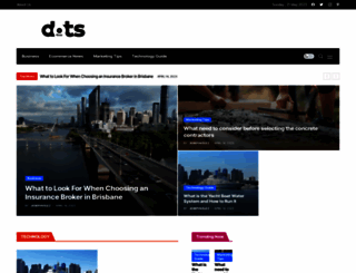 dotsandcoms.com.au screenshot