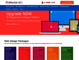 dotweavers.com screenshot
