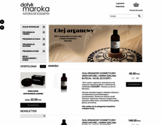 dotykmaroka.pl screenshot