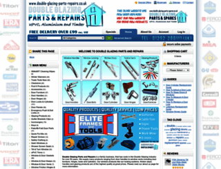 double-glazing-parts-repairs.co.uk screenshot