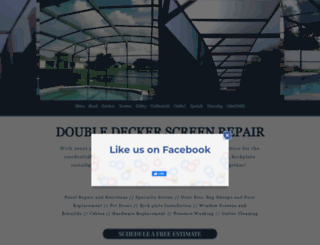doubledeckerscreenrepair.com screenshot