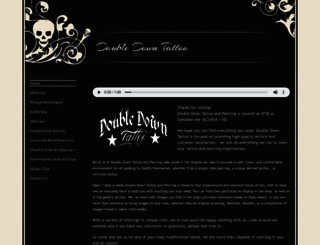 doubledowntattoo.com screenshot