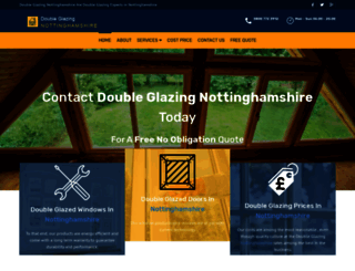 doubleglazing-nottinghamshire.uk screenshot