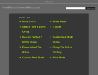 doublerainbowshirts.com screenshot