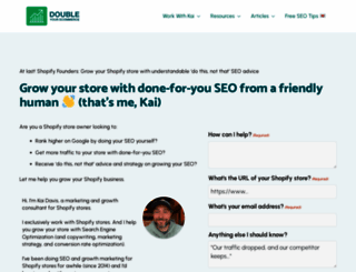 doubleyourecommerce.com screenshot