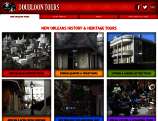 doubloontours.com screenshot