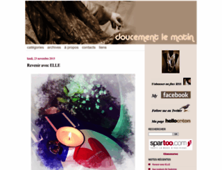 doucementlematin.com screenshot