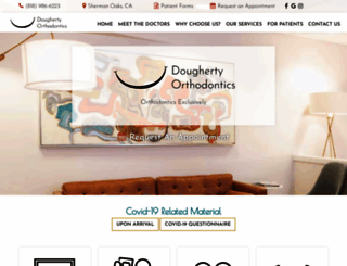 doughertyortho.com screenshot