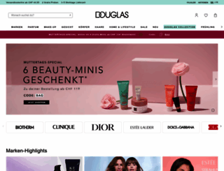 douglas.ch screenshot